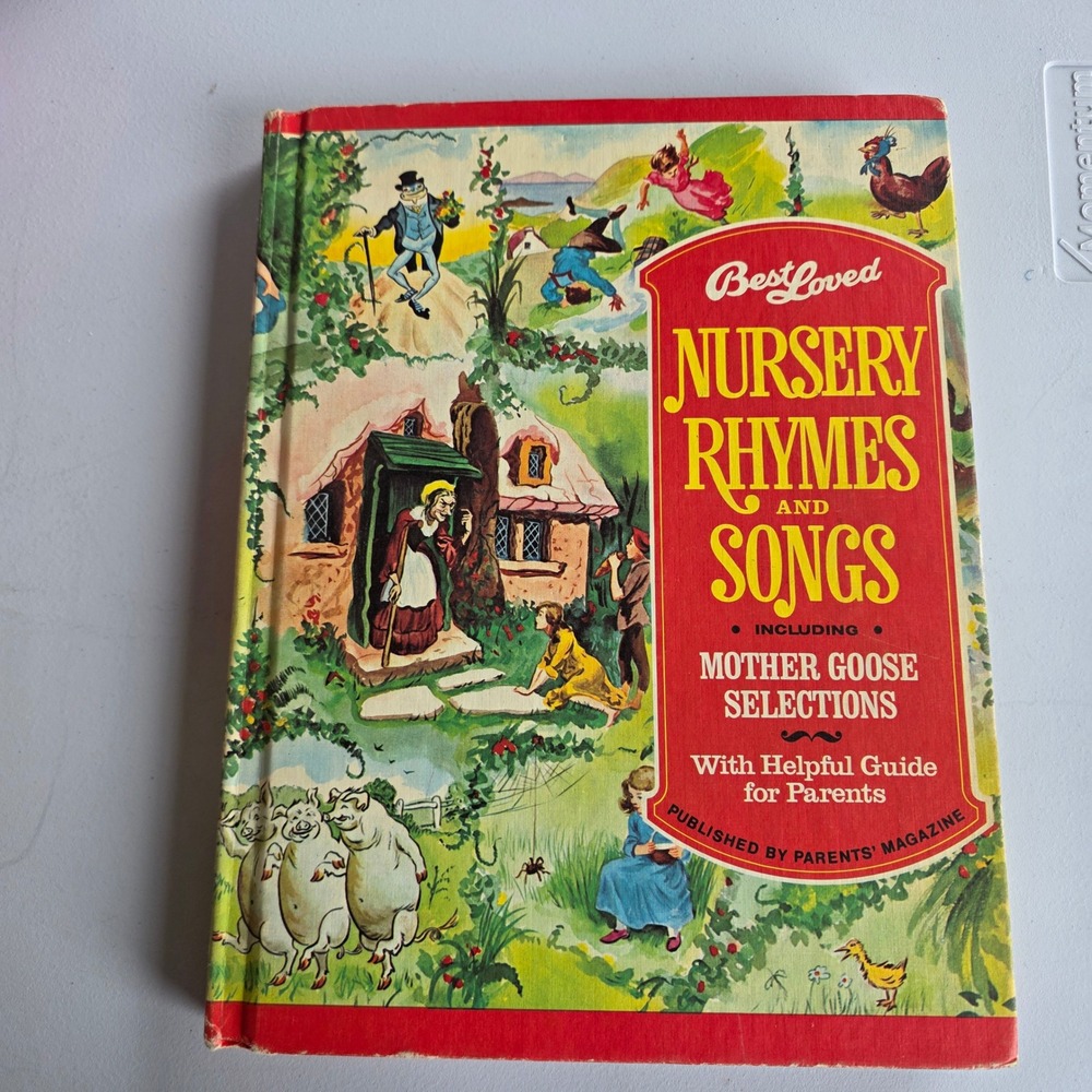 Best Loved Nursery Rhymes and Songs Parents Magazine 1974 Mother Goose Hardcover